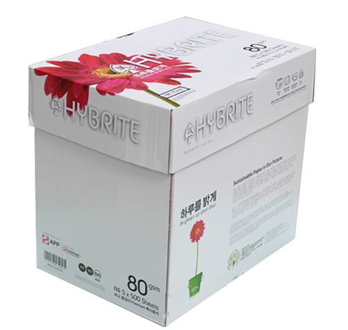 하이브라이트 A4 80g 복사용지 1박스 2500매 [특가!!]