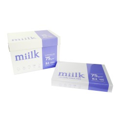 밀크 75g B4 1박스 2500매  *B4용지 입니다*